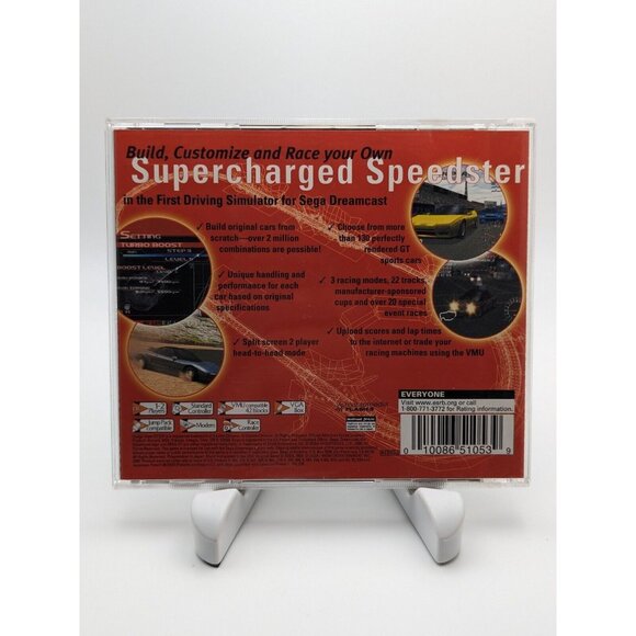 Sega GT (Sega Dreamcast, 2000) Complete w/ Manual CIB ~ Tested & Works - Picture 2 of 12